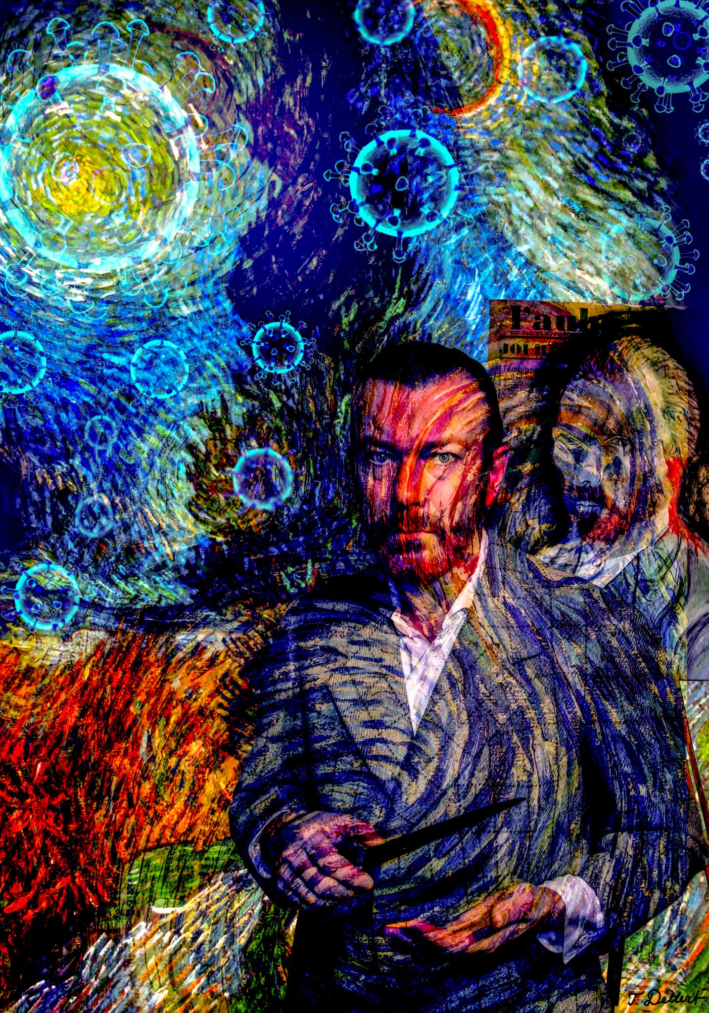 Me as Vincent in nature  copy